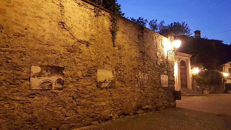 Foto d’epoca di Mezzenile la mostra all’aperto curata dalla Pro loco
