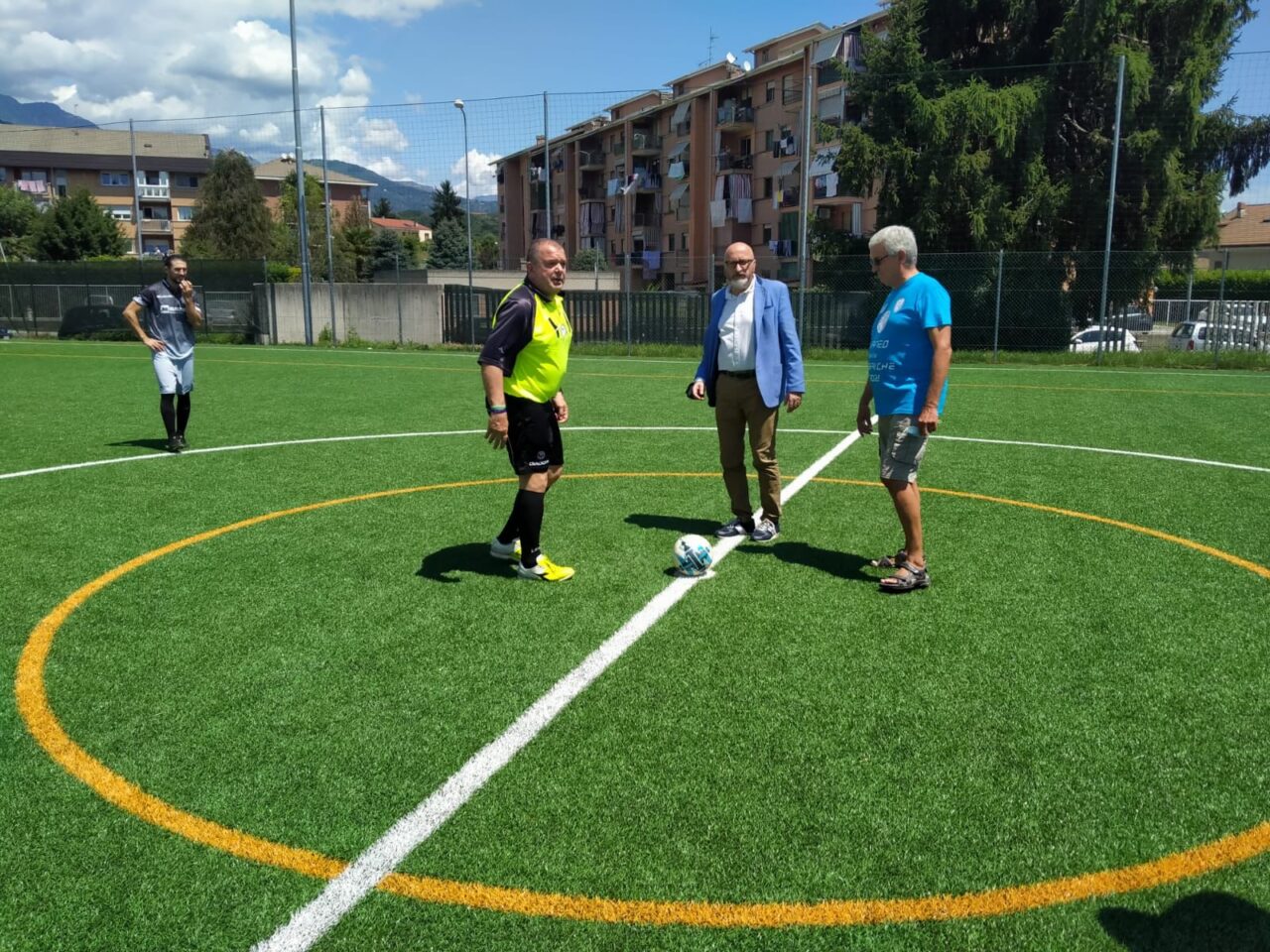 Cuorgnè: Inaugurato il campo sintetico con il Torneo delle Fabbriche