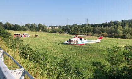 Donna precipita con il parapendio in frazione Salto