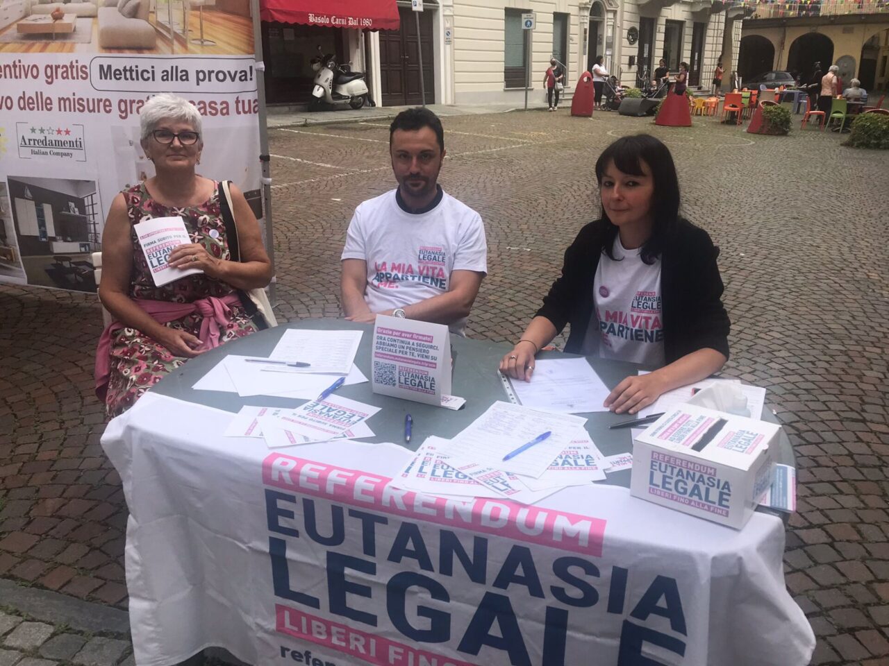 Cuorgnè: In piazza per legalizzare l’eutanasia attiva
