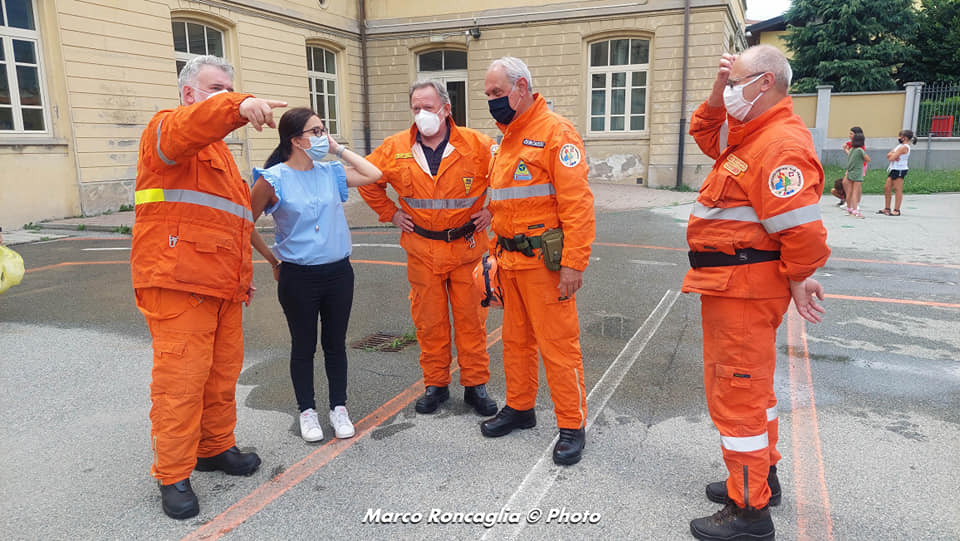 Volontari Aib in campo… per sensibilizzare i giovani del Canavese