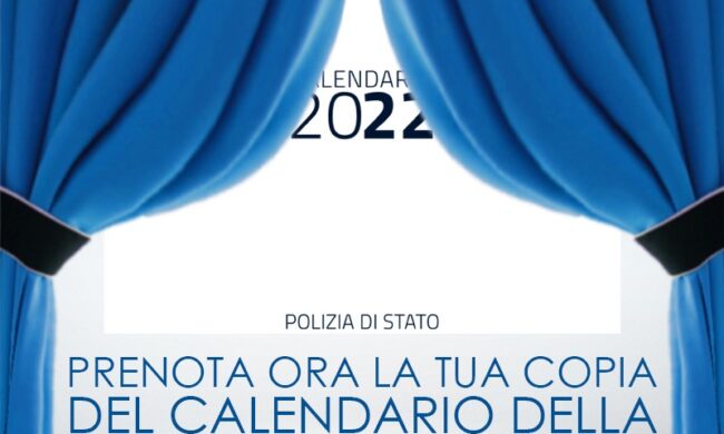 Calendario 2022 della Polizia di Stato: i progetti benefici