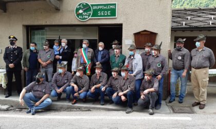 Gli Alpini di Lemie festeggiano i 90 anni del gruppo