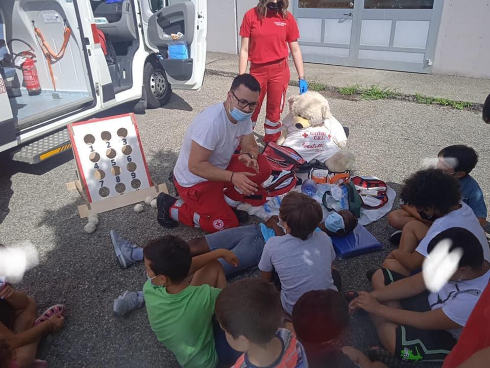 Ambulanza senza paura: un successo il progetto della CRI di Castellamonte