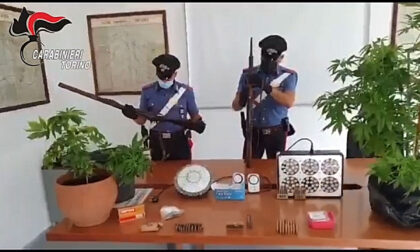 Giovane arrestato a San Francesco al Campo per spaccio e detenzione illegale di armi