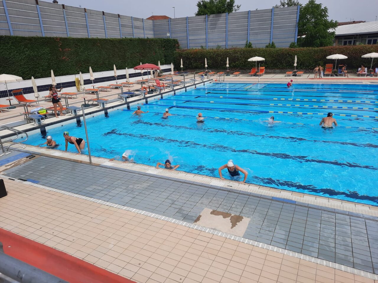 Nuova gestione alla piscina alla Rari Nantes
