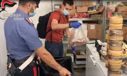 Alimenti sul pavimento a scongelare,  denunciata titolare e chiuso ristorante giapponese