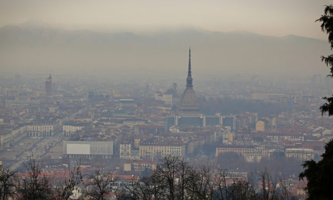 Smog e Pm10 oltre la soglia in Piemonte… tutta colpa della sabbia del Sahara