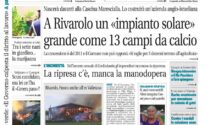 Il Canavese – edizione Rivarolo (del 22 settembre) in edicola. Ecco la prima pagina