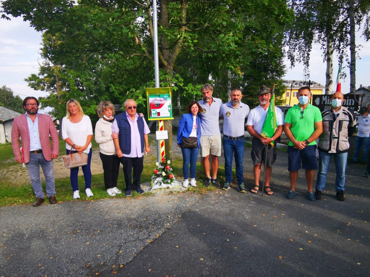 Un defibrillatore in memoria di Diego Davico