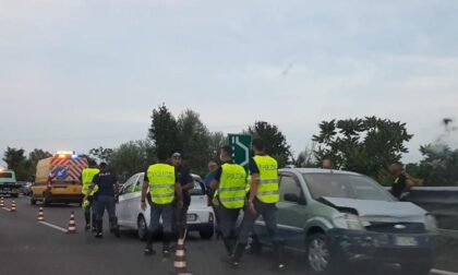 Incidente sulla Torino Caselle, tre auto coinvolte