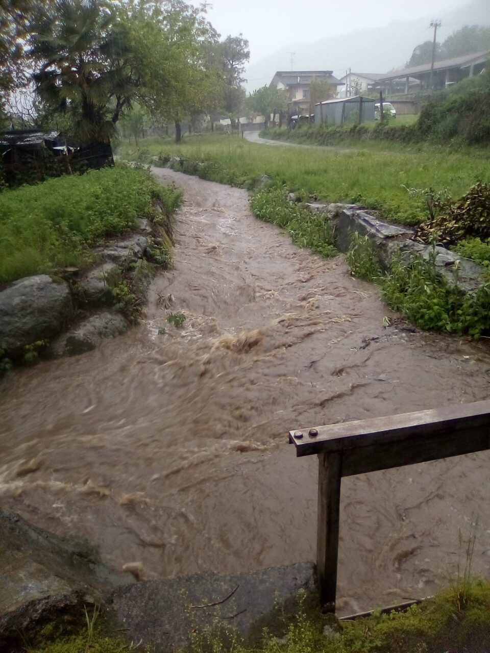 Rischio esondazione per il Rio Peschiera