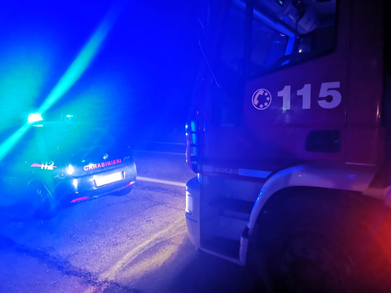 Auto esce di strada a San Benigno, una persona ferita