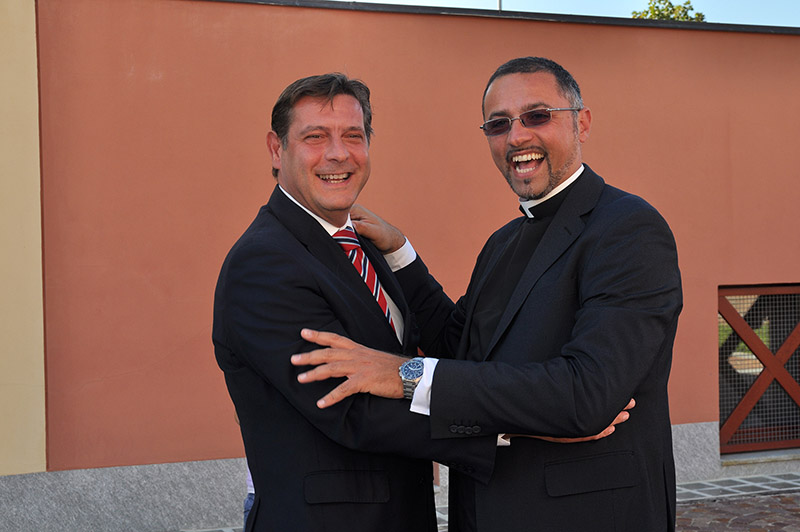 Festa d’addio a Borgaro per don Stefano Turi