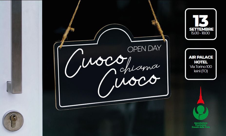 «Cuoco chiama cuoco»: chef a raduno il 13 settembre