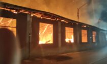 A fuoco falegnameria di Ciriè (VIDEO)