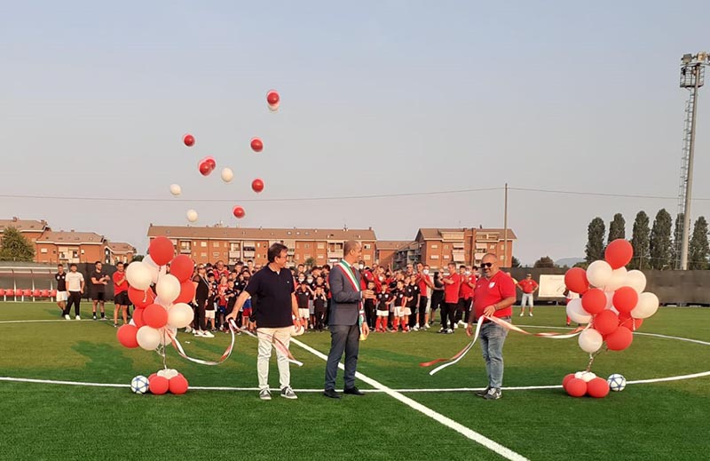 A Mappano nuovo campo da calcio in via Galvani