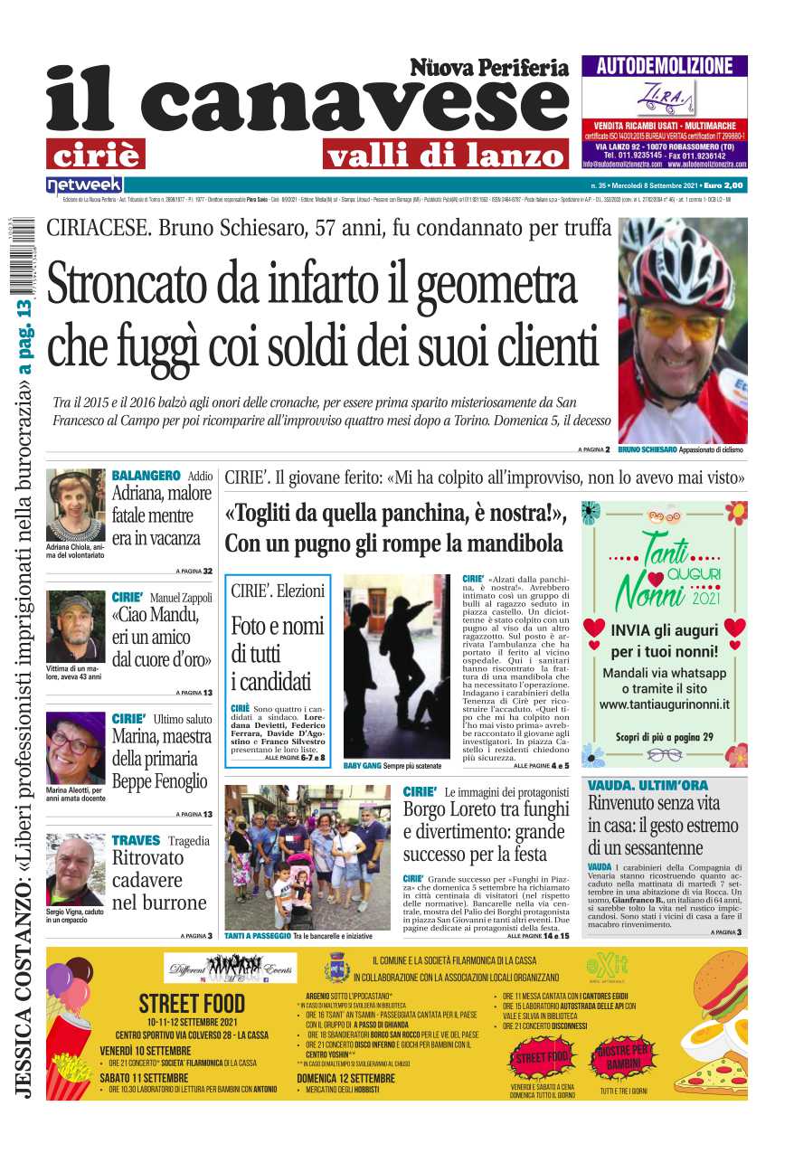 In edicola «Il Canavese Ciriè e Valli di Lanzo»
