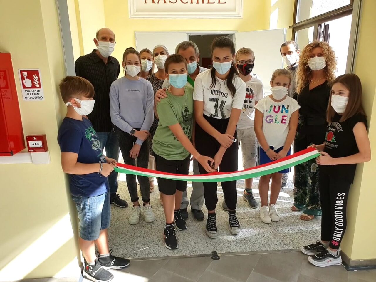 Mathi: inaugurato il nuovo refettorio della scuola