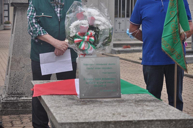 Gruppo Alpini ricorda tutte le vittime del Covid 19