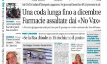 Il Canavese – edizione Rivarolo (del 20 ottobre) in edicola. Ecco la prima pagina