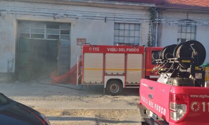 Terzo incendio in pochi giorni all'ex Vallesusa di Rivarolo