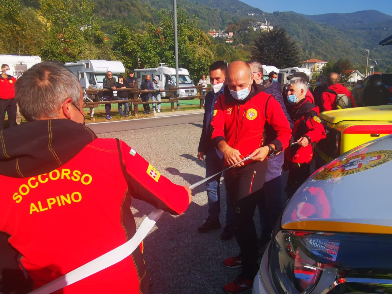 Nuovo mezzo del Soccorso Alpino della XII Delegazione Canavesana