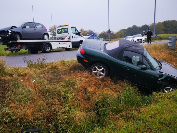 Incidente stradale a Salassa