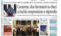 Il Canavese – edizione Rivarolo (del 13 ottobre) in edicola. Ecco la prima pagina