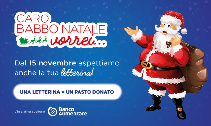 Caro Babbo vorrei… Scriverti una letterina e fare del bene!