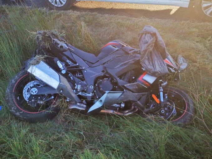Incidente tra Rivarolo e Salassa: motociclista ferito