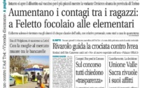 Il Canavese – edizione Rivarolo (del 08 dicembre) in edicola. Ecco la prima pagina