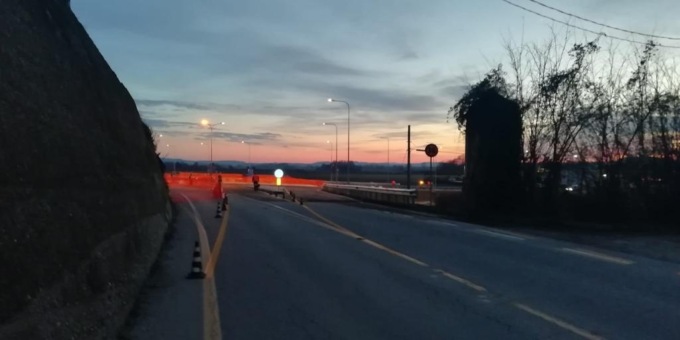 Aperta la rotatoria di Vestignè all’incrocio delle provinciali 56 e 78