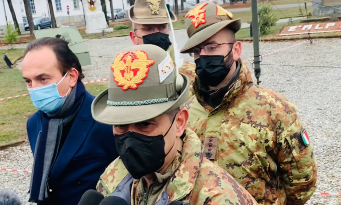 Figliuolo a Torino: “Bene vaccinazioni, Piemonte tre punti sopra la media nazionale”