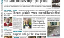 Il Canavese – edizione Rivarolo (del 05 gennaio) in edicola. Ecco la prima pagina