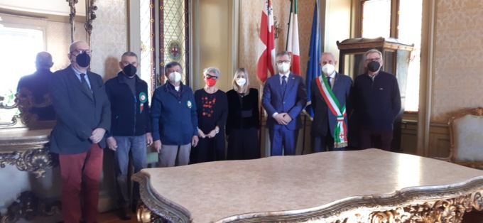 Console della Croazia in visita a Ivrea