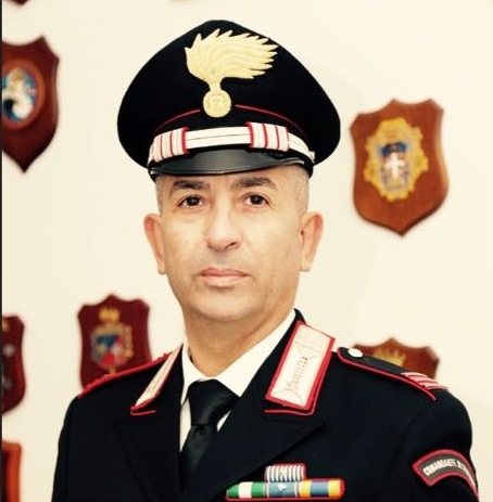 Il luogotenente Pira alla guida della tenenza di Settimo Torinese
