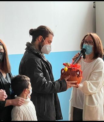 A Bosconero festa a sorpresa per Christian Passeri dopo MasterChef