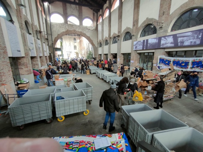 Raccolta di aiuti per l’Ucraina organizzata dall’istituto comprensivo di Cuorgnè