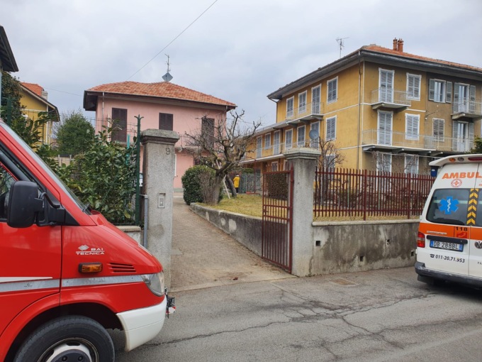 Anziana soccorsa dai Vigili del fuoco