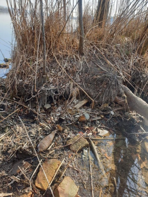 Poca acqua nel lago di Candia spuntano ordigni bellici della Seconda Guerra Mondiale