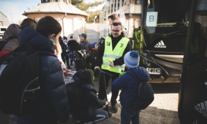 Torino-Zahony-Torino: la missione della Juve in Ucraina porta in Italia 80 profughi