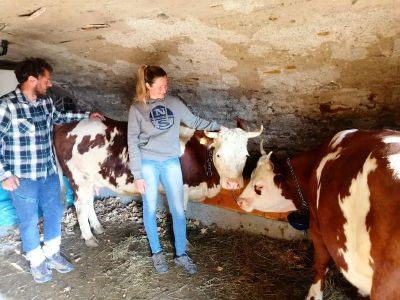La montagna torna a vivere, Loris e Alessia hanno avviato una nuova Azienda Agricola a Ronco