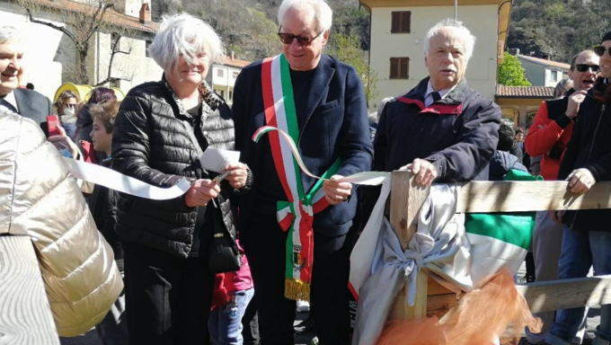 Area giochi intitolata a Enrico Benone