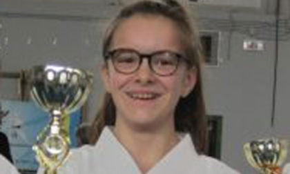 Giulia Fasana si è aggiudicata il titolo regionale di karate