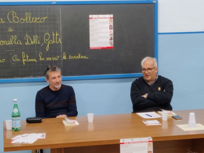 Il prof. Luca Bollero presenta il suo libro a Volpiano