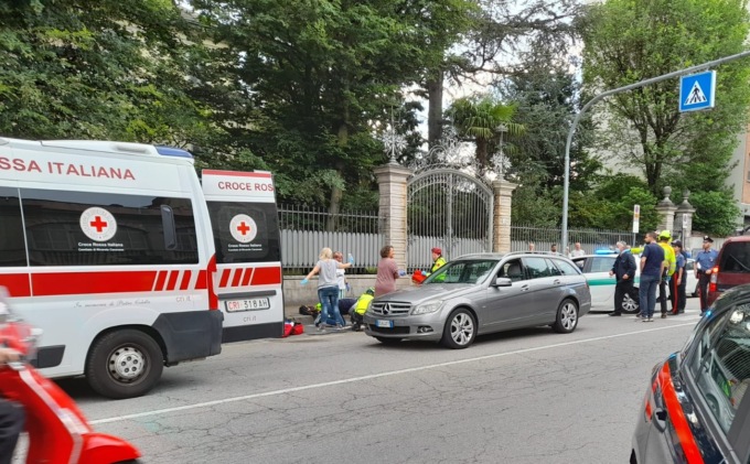 Pedone investito a Rivarolo, condizioni stabili
