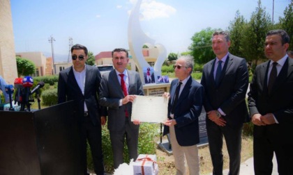 La città curda di Qaladiza ha commemorato l'eporediese Graziella Bronzini