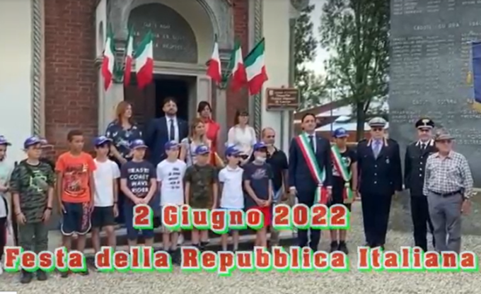 Volpiano ha celebrato il 2 giugno, Festa della Repubblica