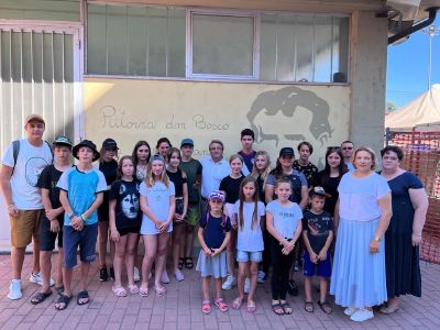 Gli orfani di Mariupol a Castellamonte